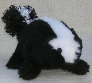 Handcrafted skunk