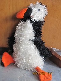 Handcrafted Puffin