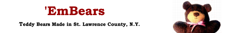 ´EmBears - Teddy Bears and stuffed animals handcrafted in St. Lawrence County, NY, USA